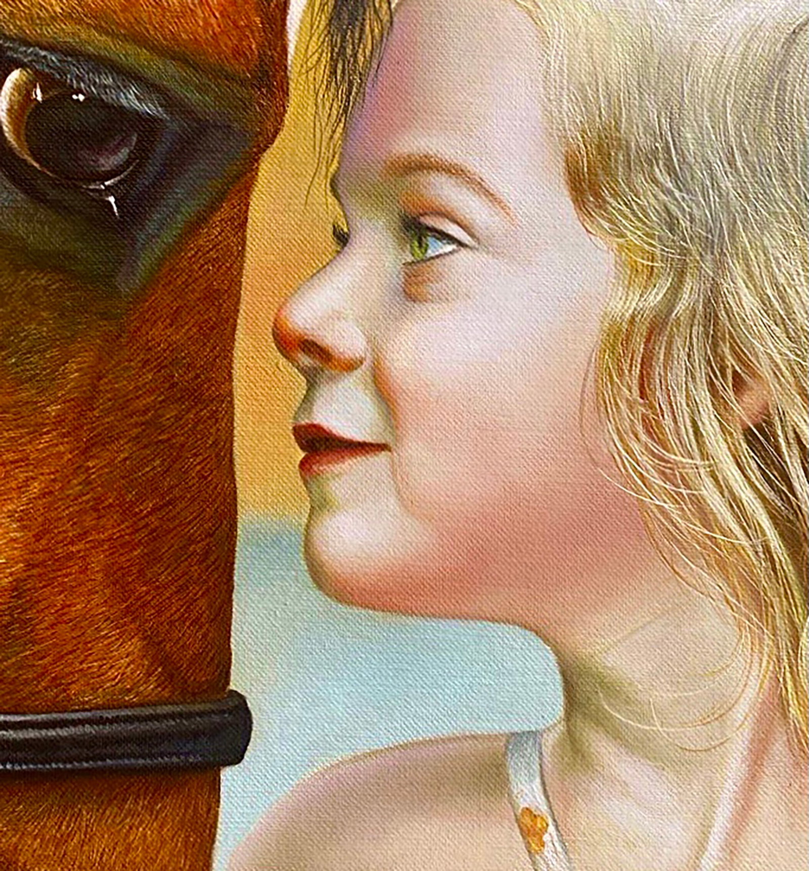 Oil painting Friendship Kateryna Bukuros - 5