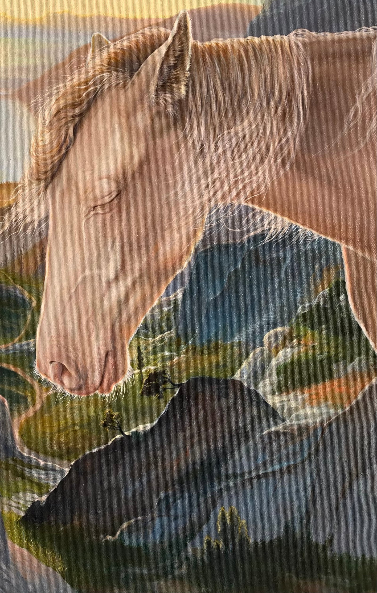 Oil painting Wind of Dreams Kateryna Bukuros - 5