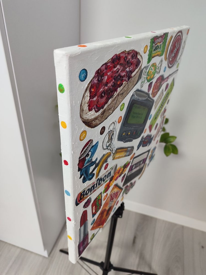 Oil painting Smells like teen spirit Oksana Sklym - 4