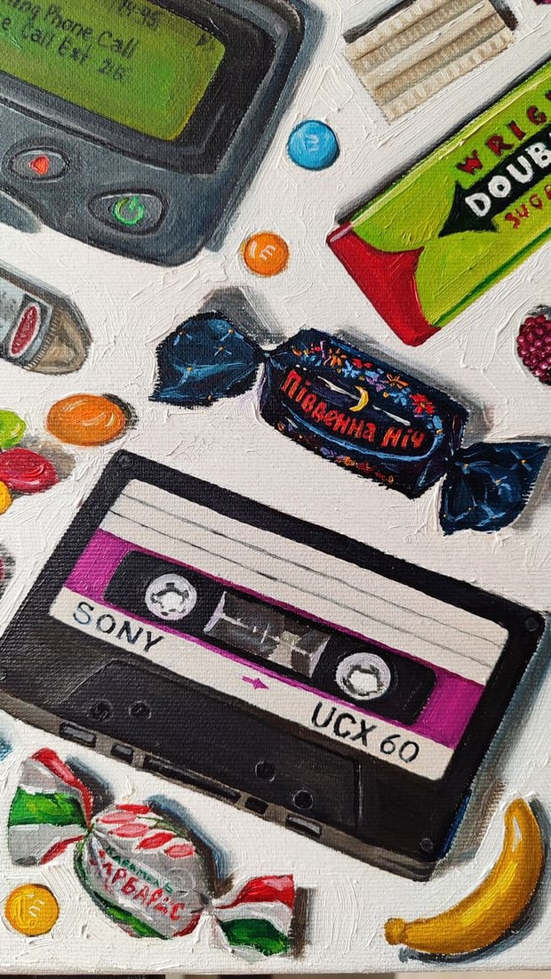 Oil painting Smells like teen spirit Oksana Sklym - 7