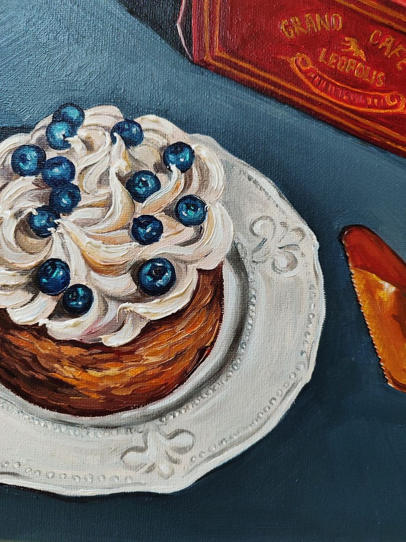 Oil painting Desert on the table Oksana Sklym - 7