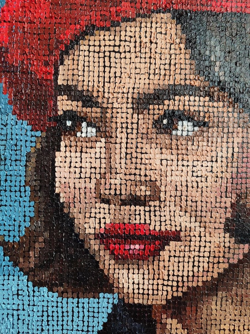 Oil painting Portrait of a young couple Oksana Sklym - 4