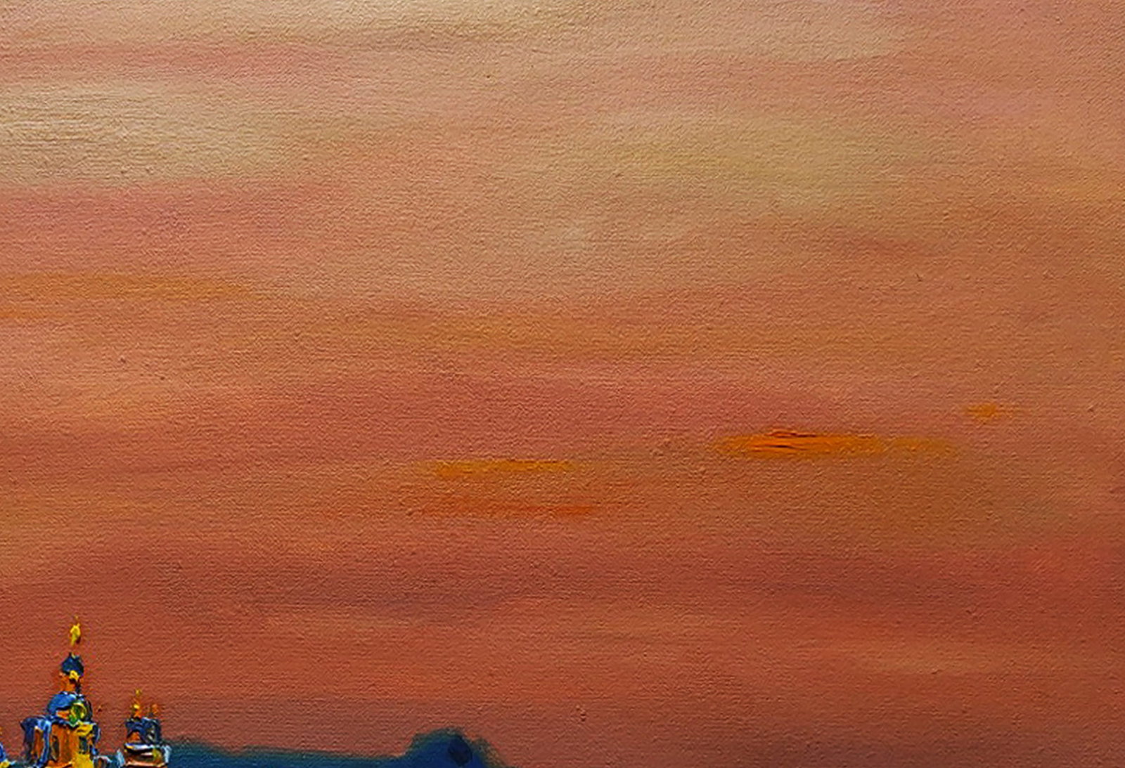 Oil painting An invigorating evening Yaroslav Savchyn - 3