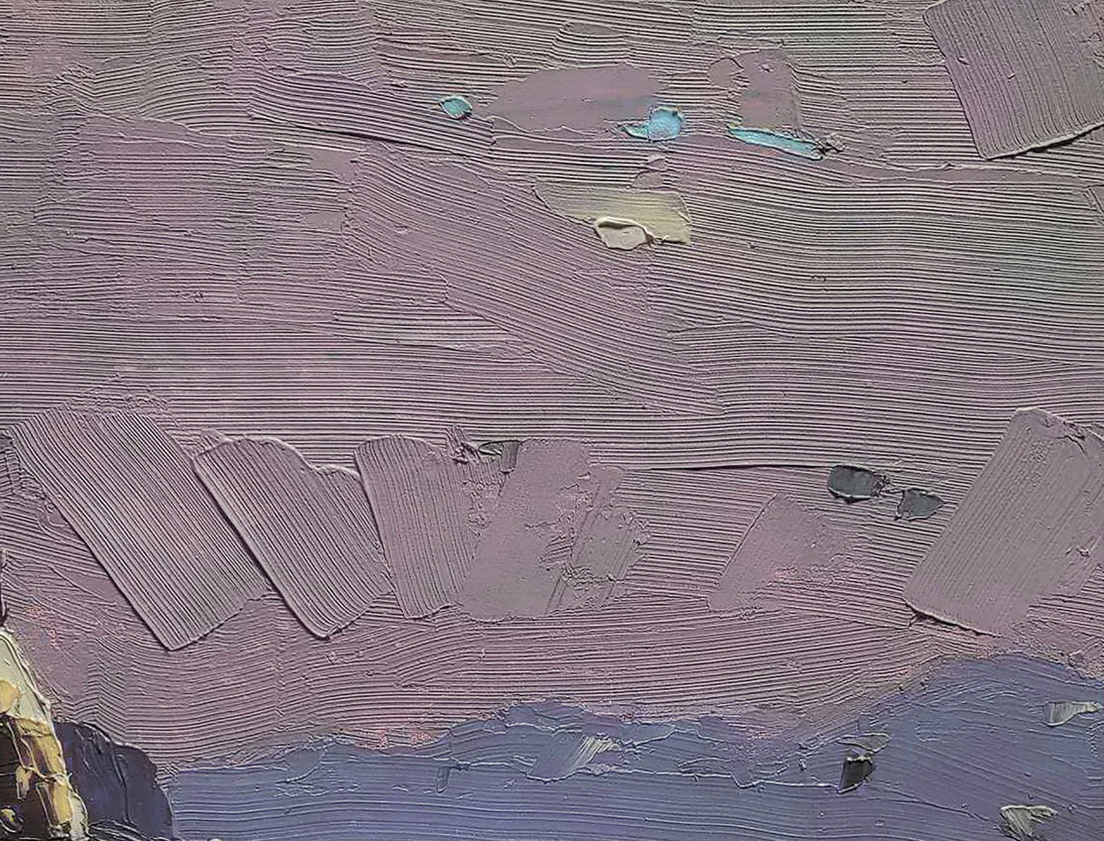 Oil painting Snow covered fields Yaroslav Savchyn - 3