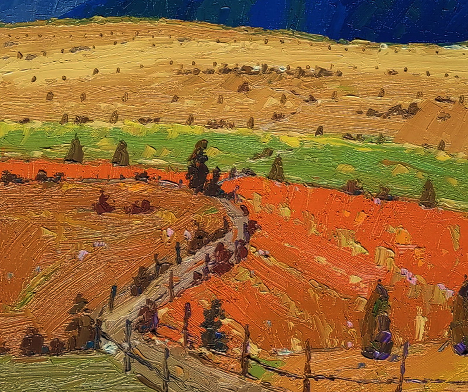 Oil painting Mountain fields Yaroslav Savchyn - 4