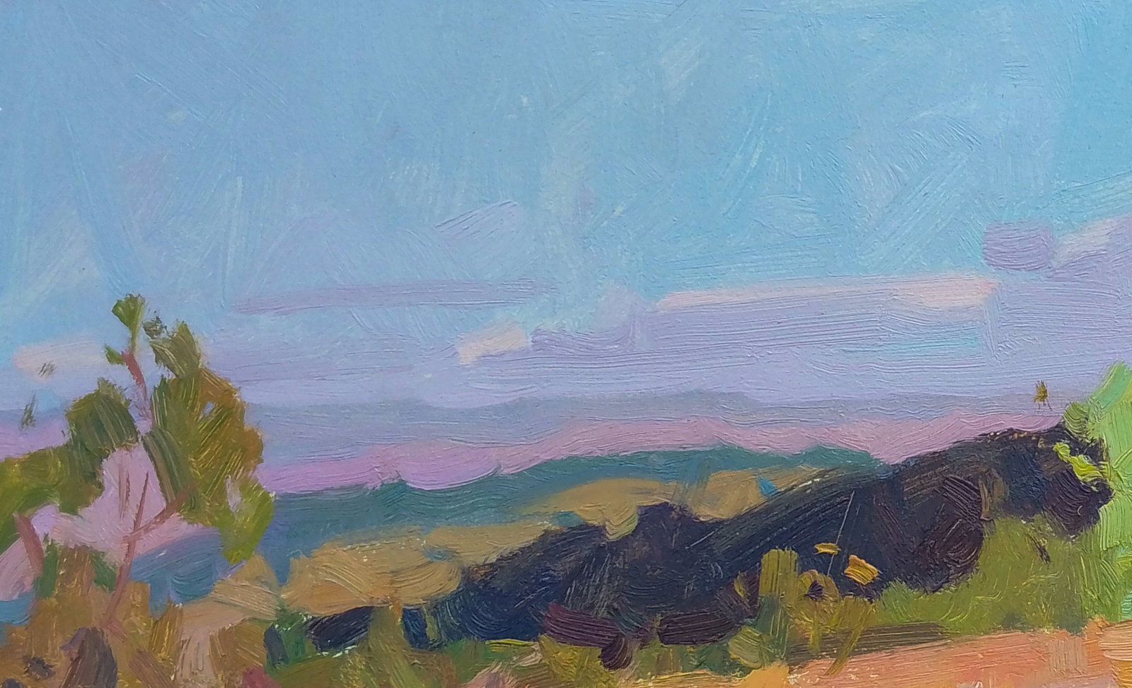 Oil painting Autumn has come to the fields Igor Tuzhikov - 4