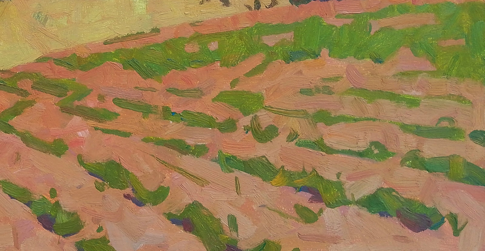 Oil painting A bright vegetable garden Igor Tuzhikov - 2