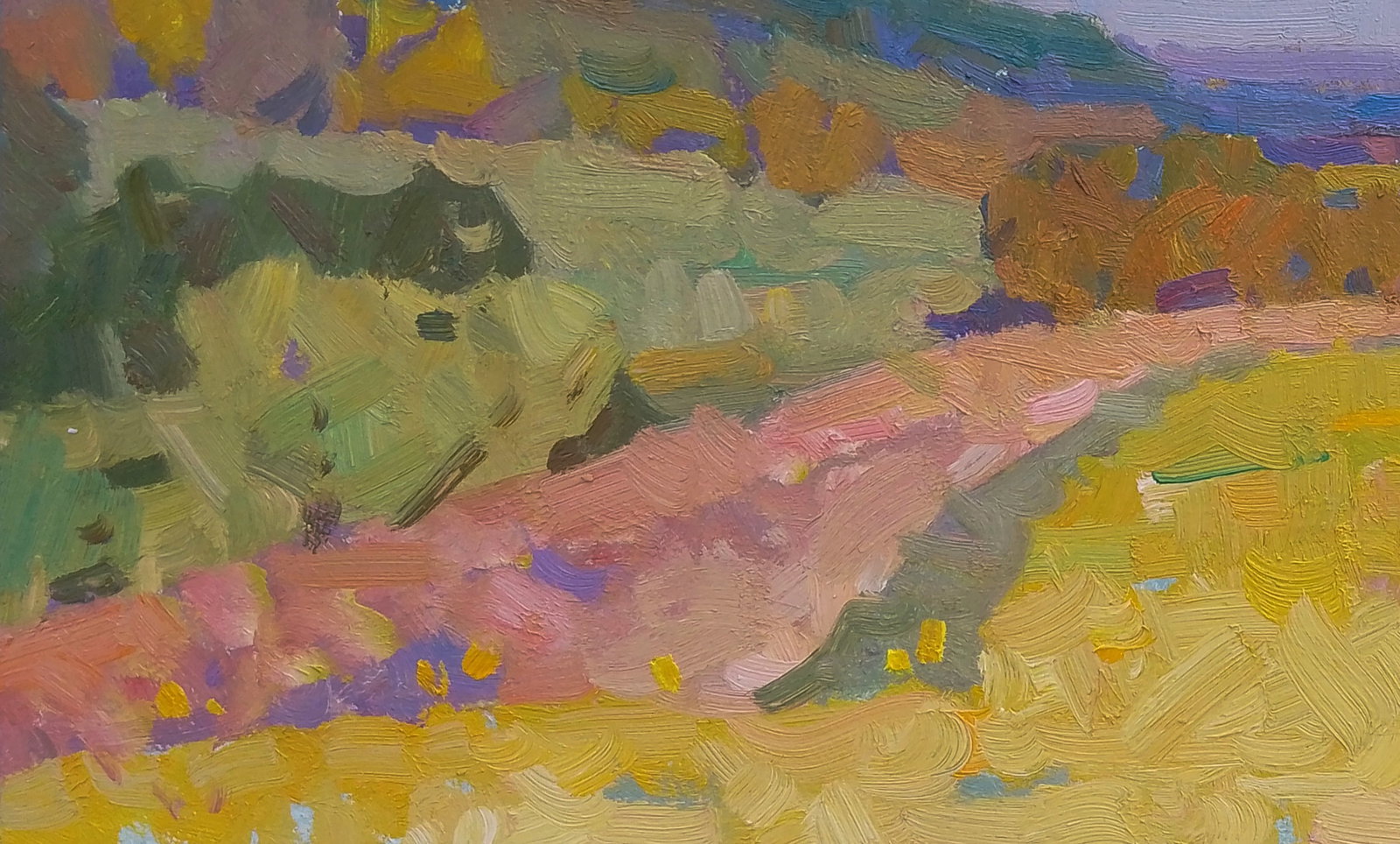 Oil painting October autumn light Igor Tuzhikov - 3