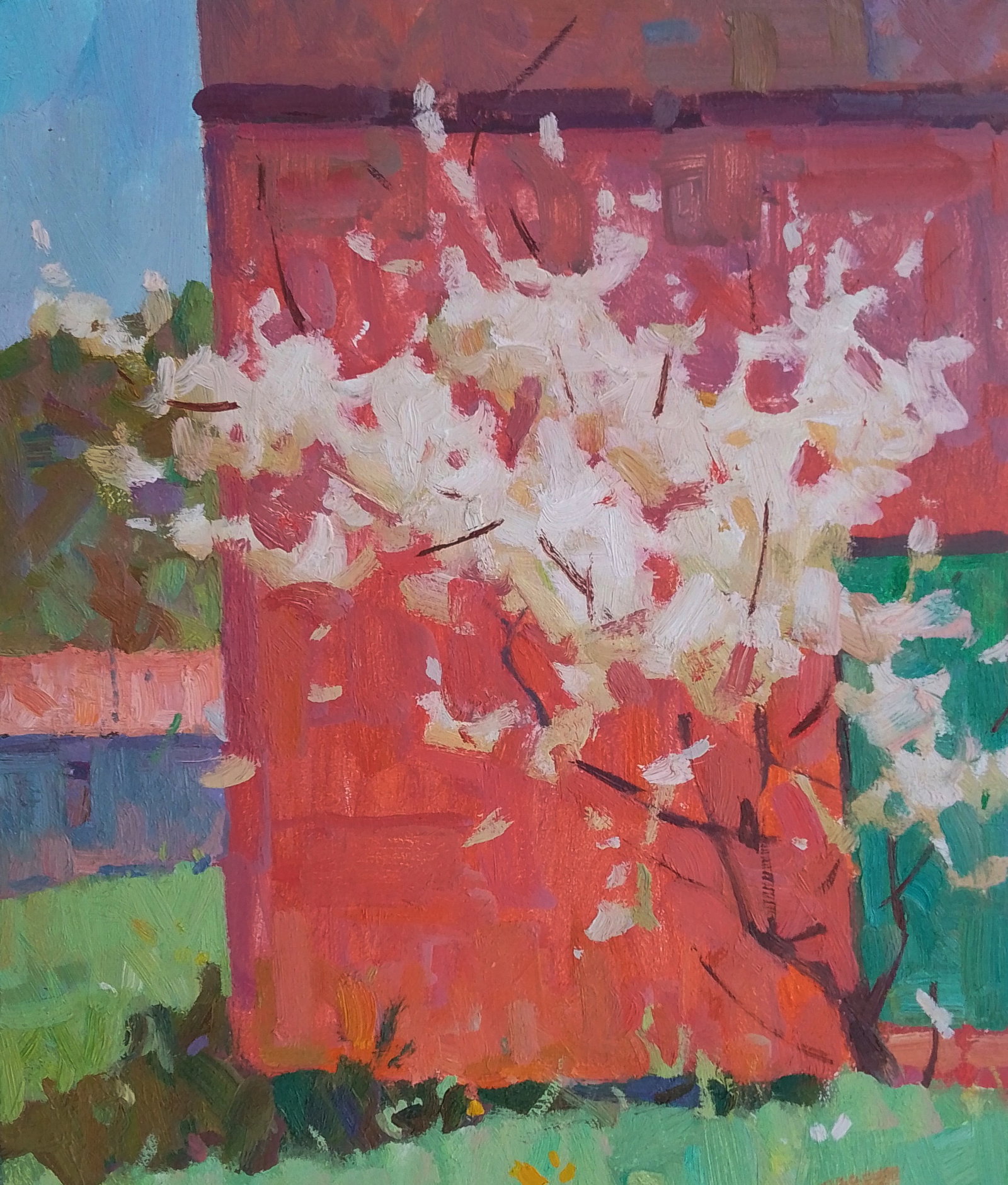 Oil painting Hot spring morning Igor Tuzhikov (1 of 6)