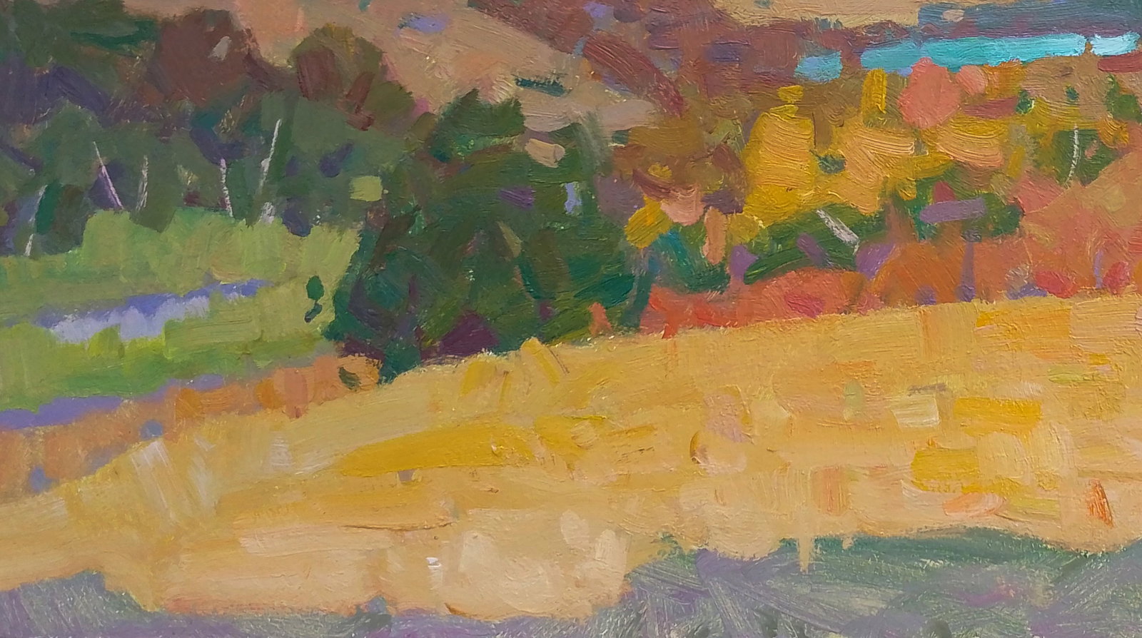 Oil painting A hot summer evening Igor Tuzhikov - 3