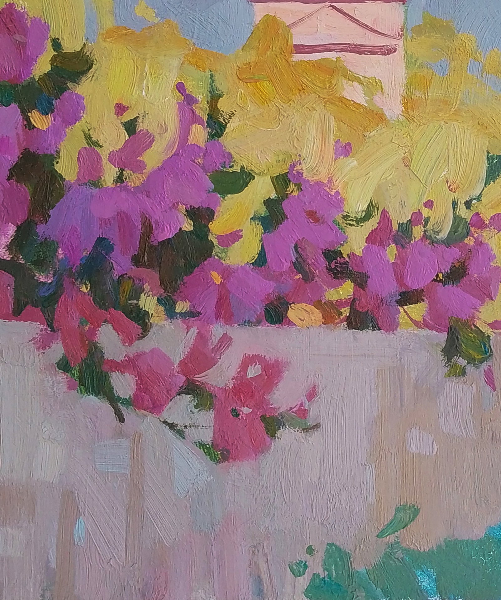 Oil painting Evening church bells Igor Tuzhikov - 3