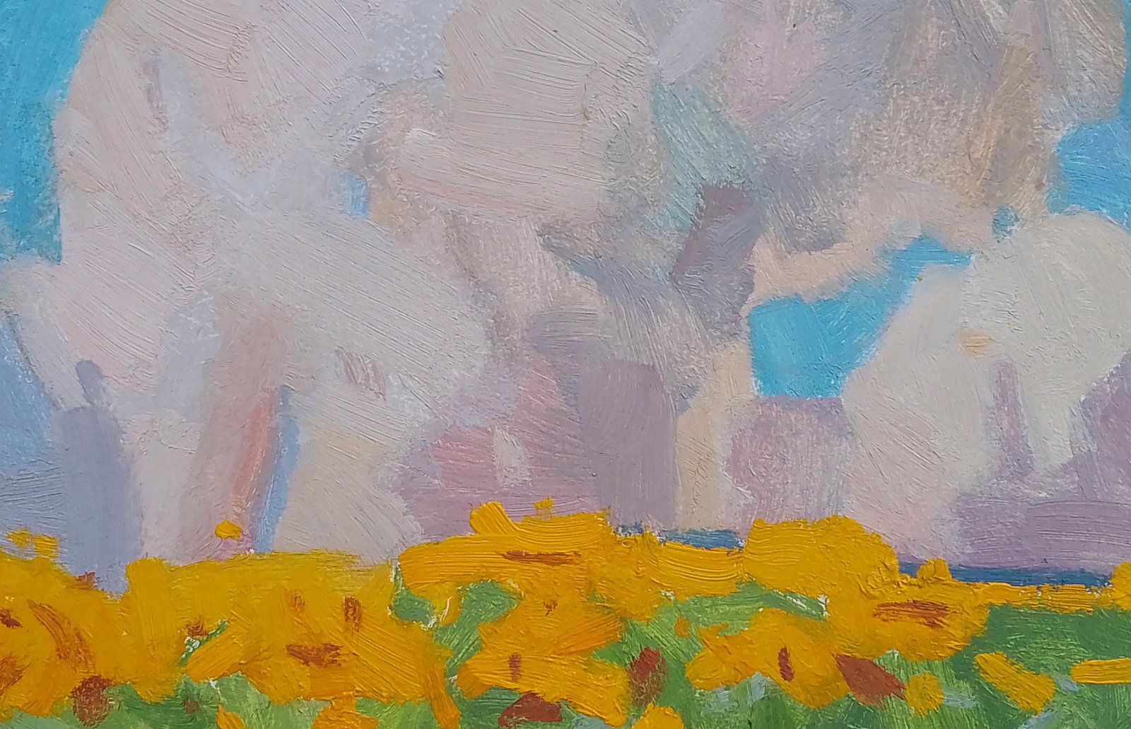 Oil painting Hot summer sun Igor Tuzhikov - 6