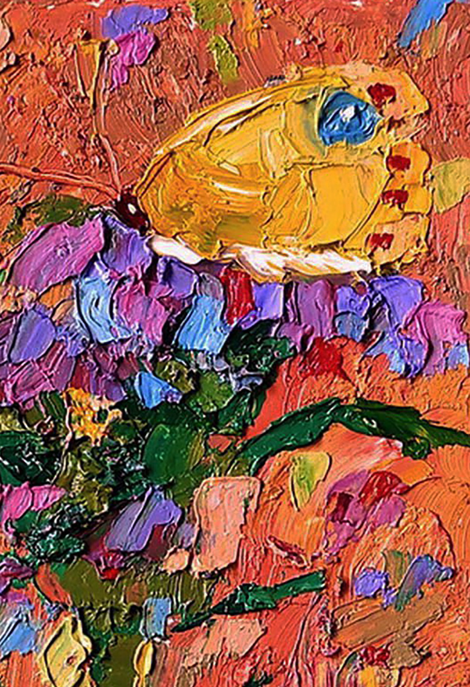 Oil painting In the summer grasses Yaroslav Savchyn - 3