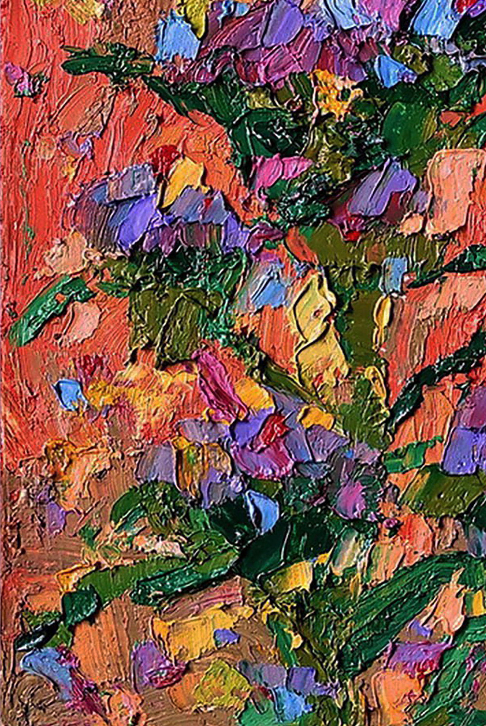 Oil painting In the summer grasses Yaroslav Savchyn - 4