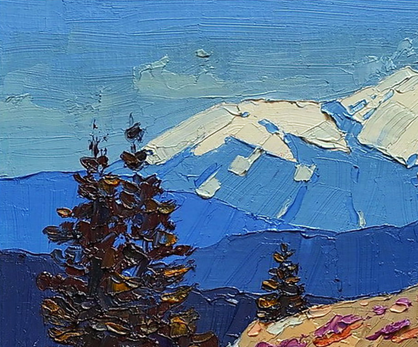 Oil painting Spring tenderness Yaroslav Savchyn - 2