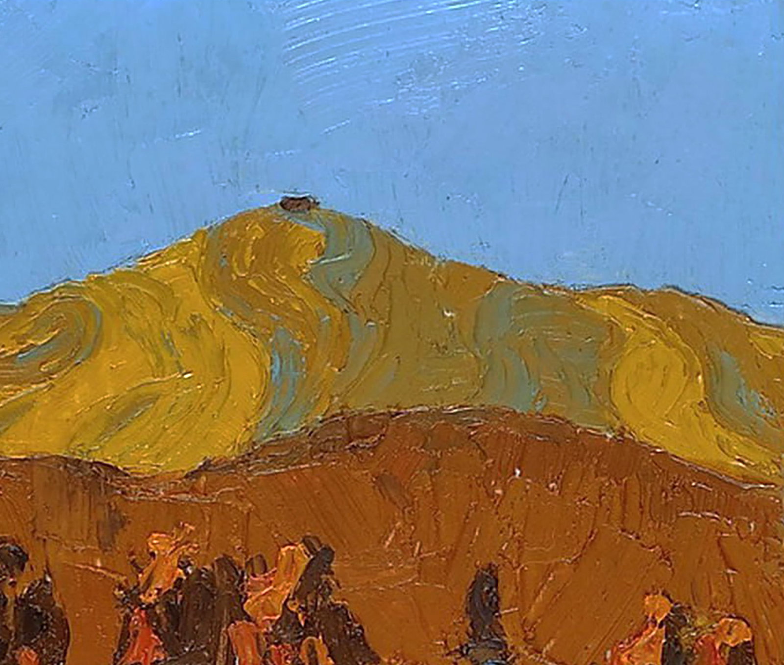 Oil painting Evening sun Yaroslav Savchyn - 3