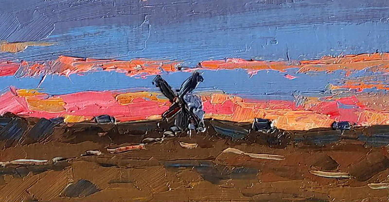 Oil painting Sunset Yaroslav Savchyn - 5