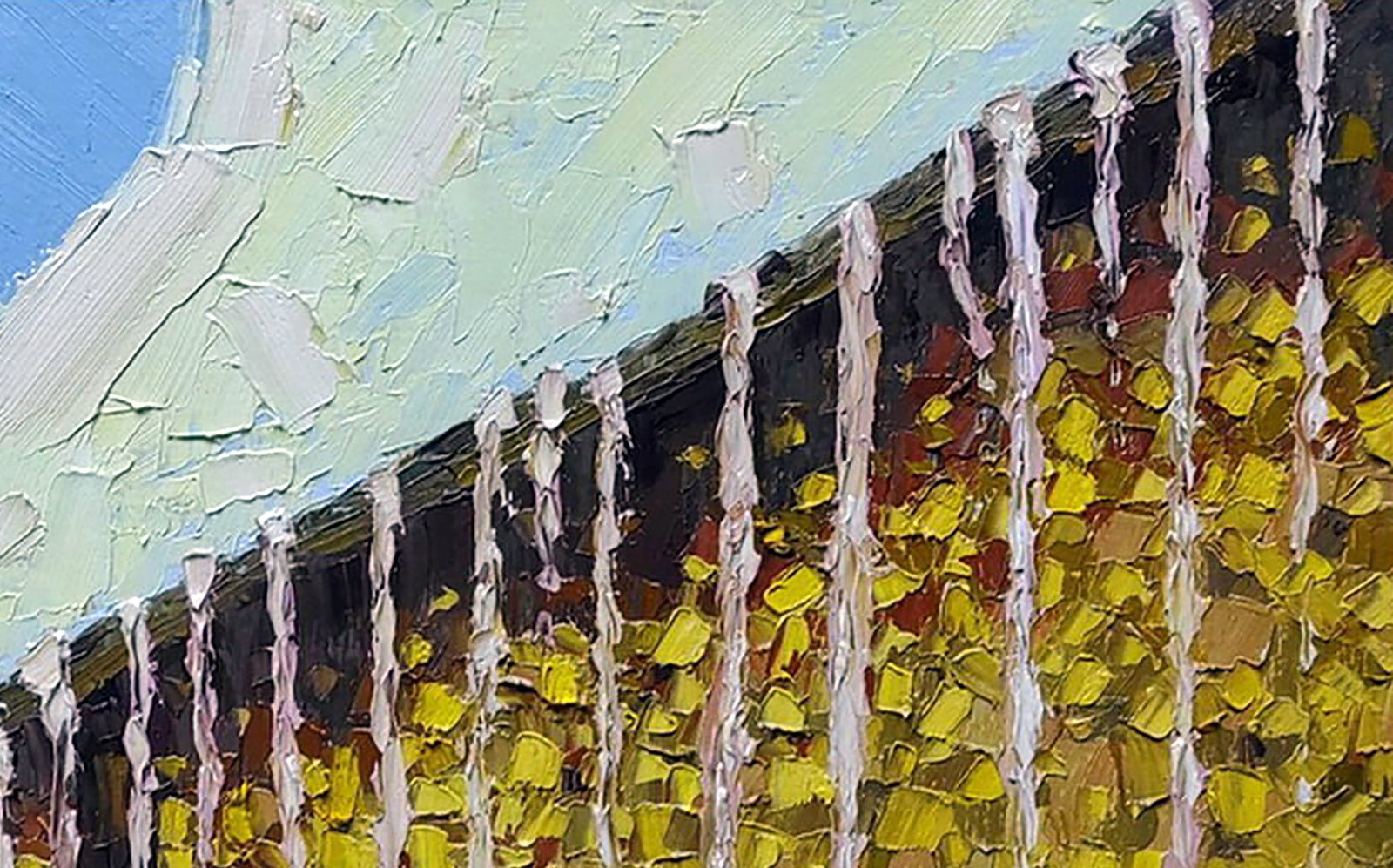 Oil painting The sound of drops Yaroslav Savchyn - 3