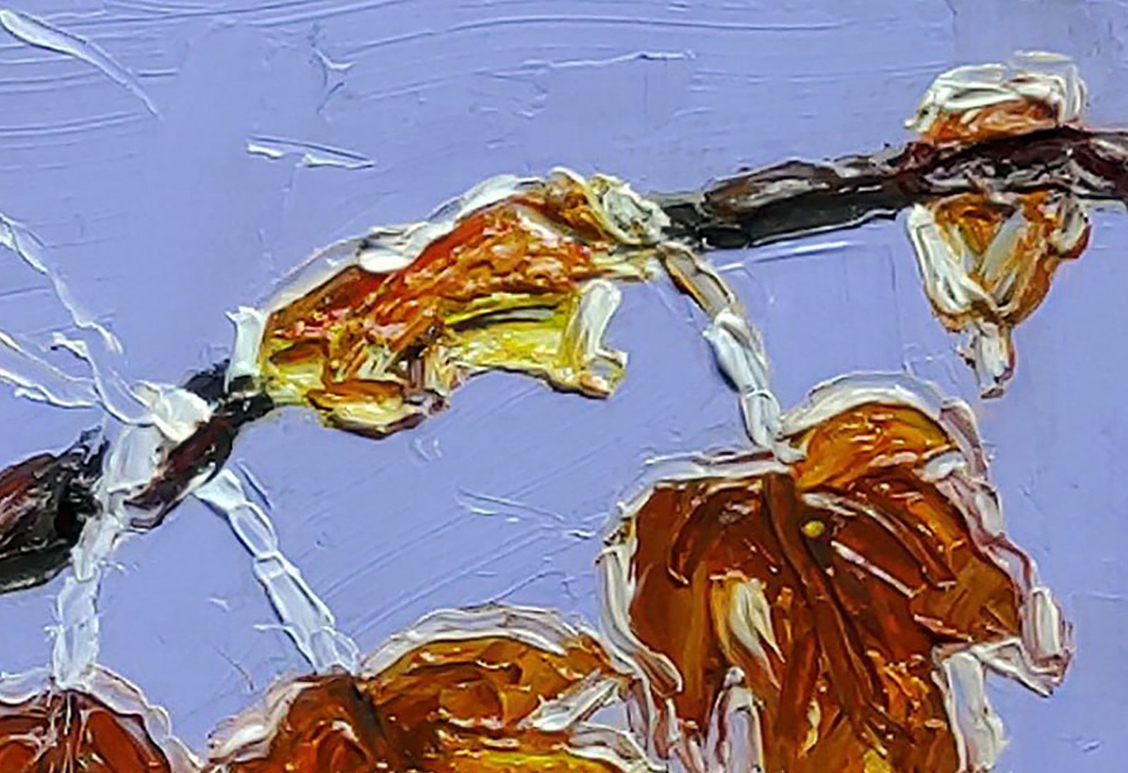 Oil painting Frost Yaroslav Savchyn - 3