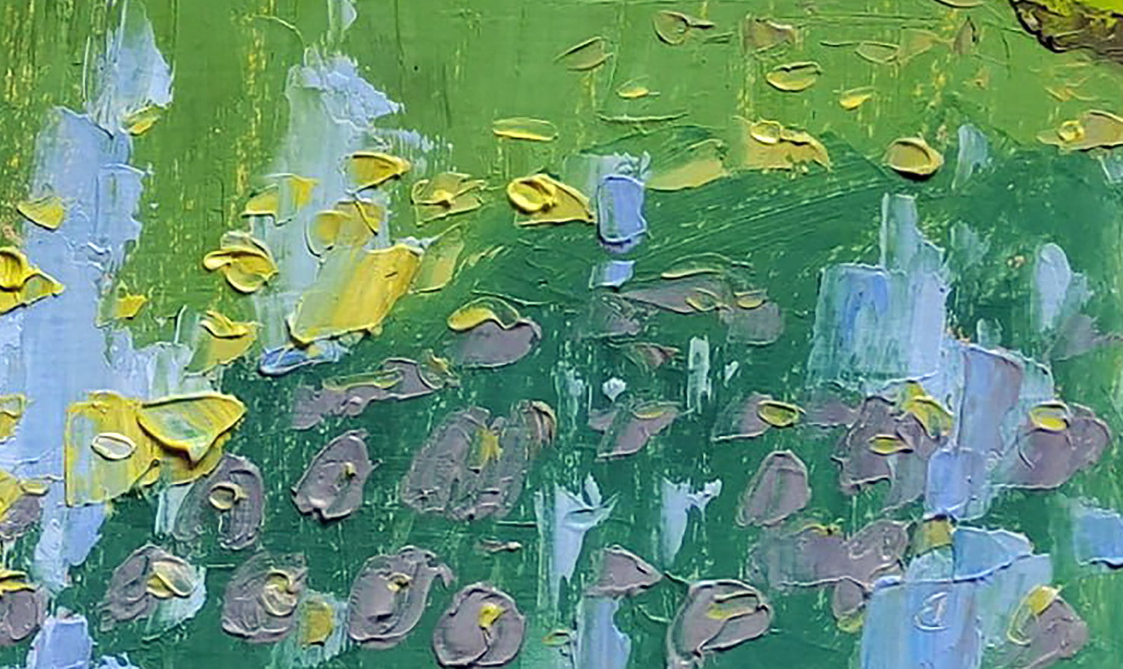 Oil painting Lake near the castle Yaroslav Savchyn - 5