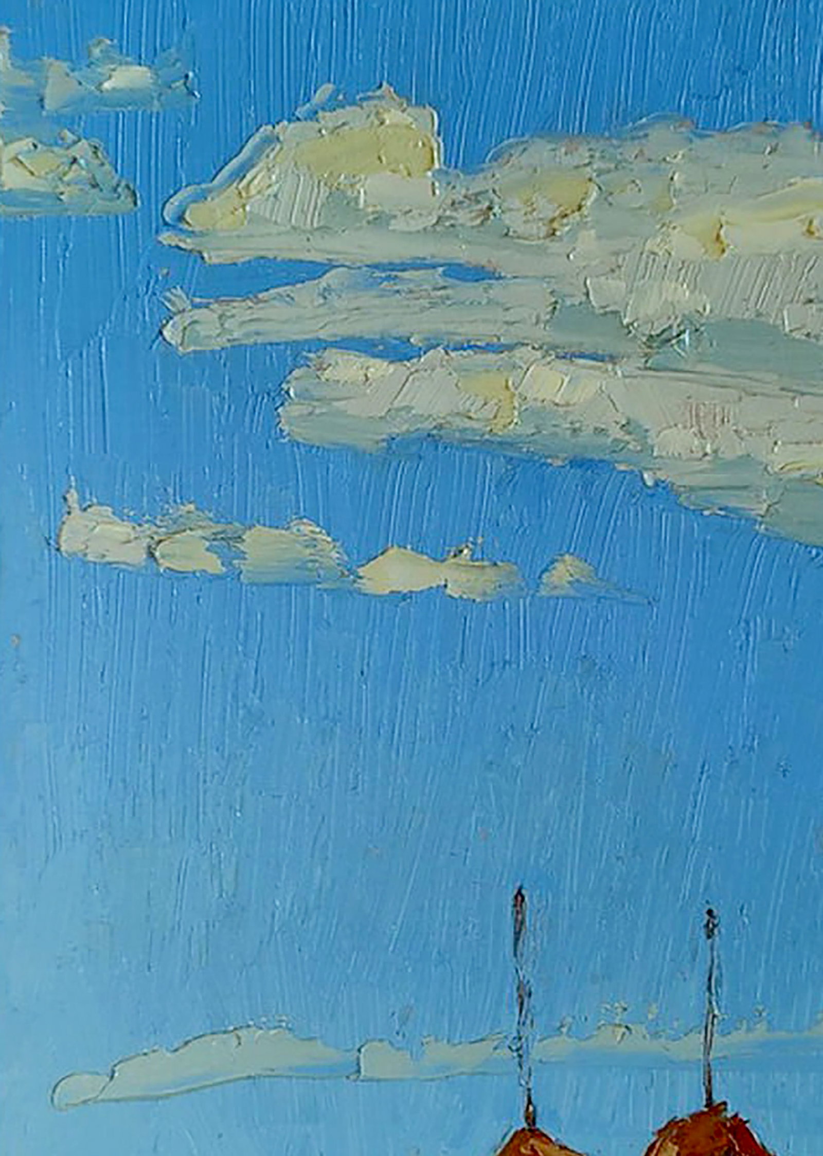 Oil painting Under the summer sky Yaroslav Savchyn - 2