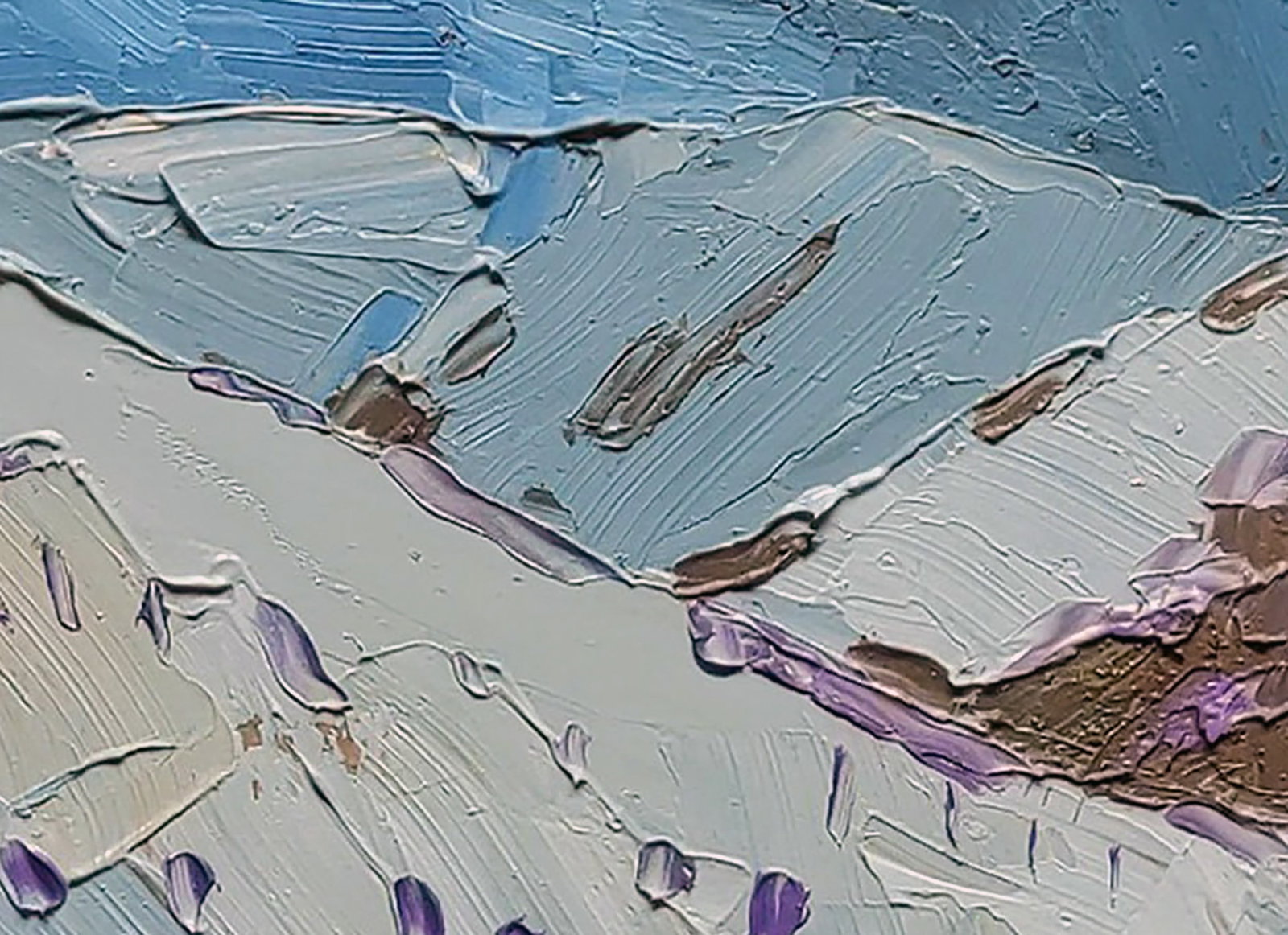 Oil painting Snowdrops Yaroslav Savchyn - 3