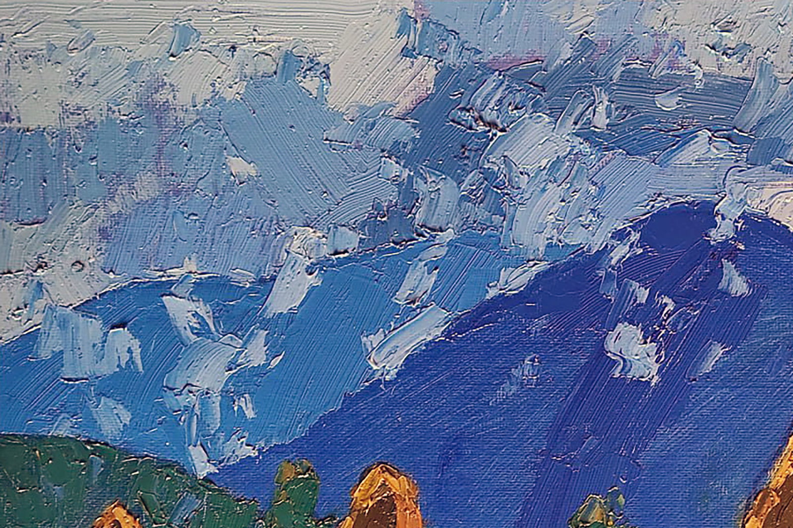 Oil painting After the rain Yaroslav Savchyn - 2