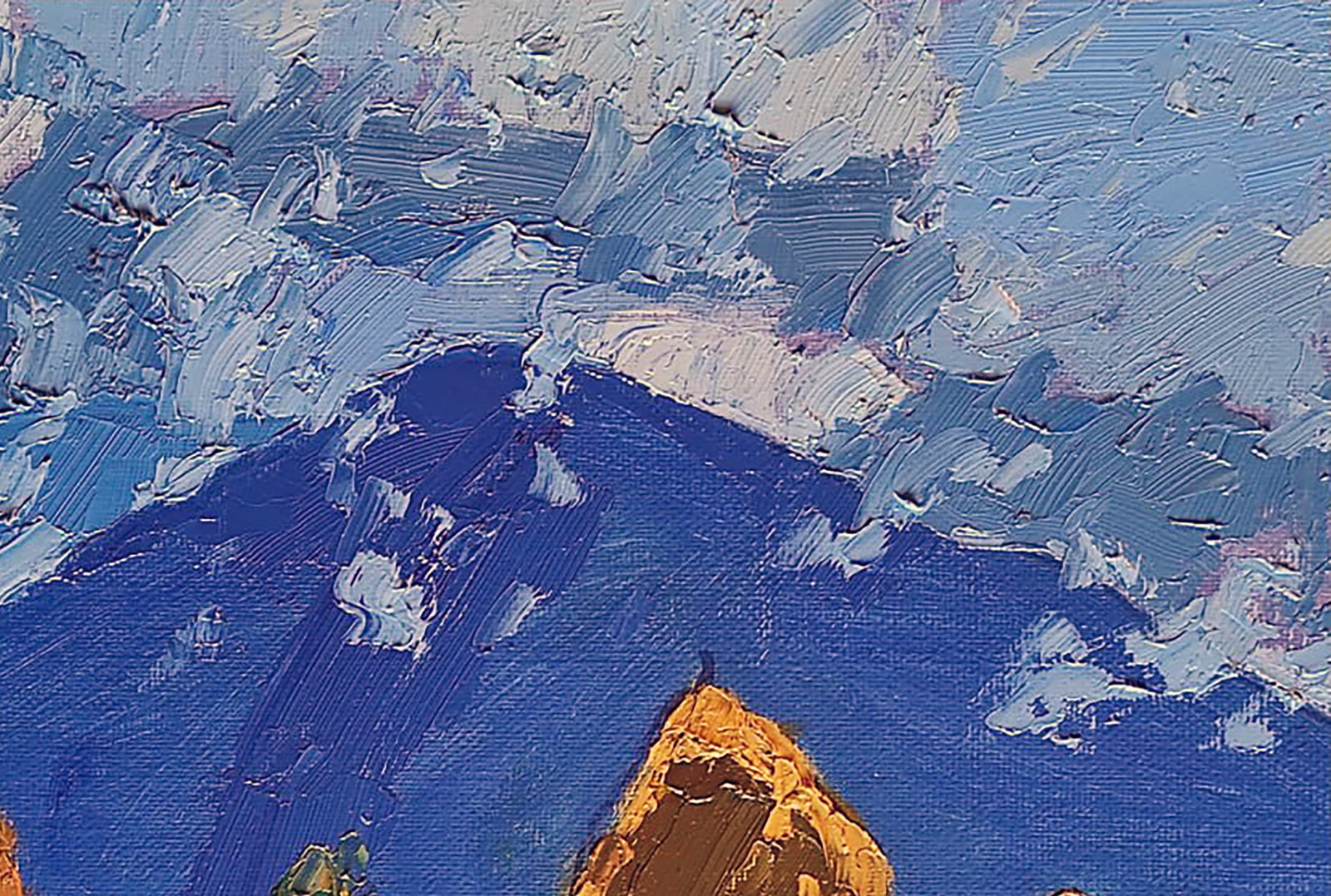 Oil painting After the rain Yaroslav Savchyn - 3