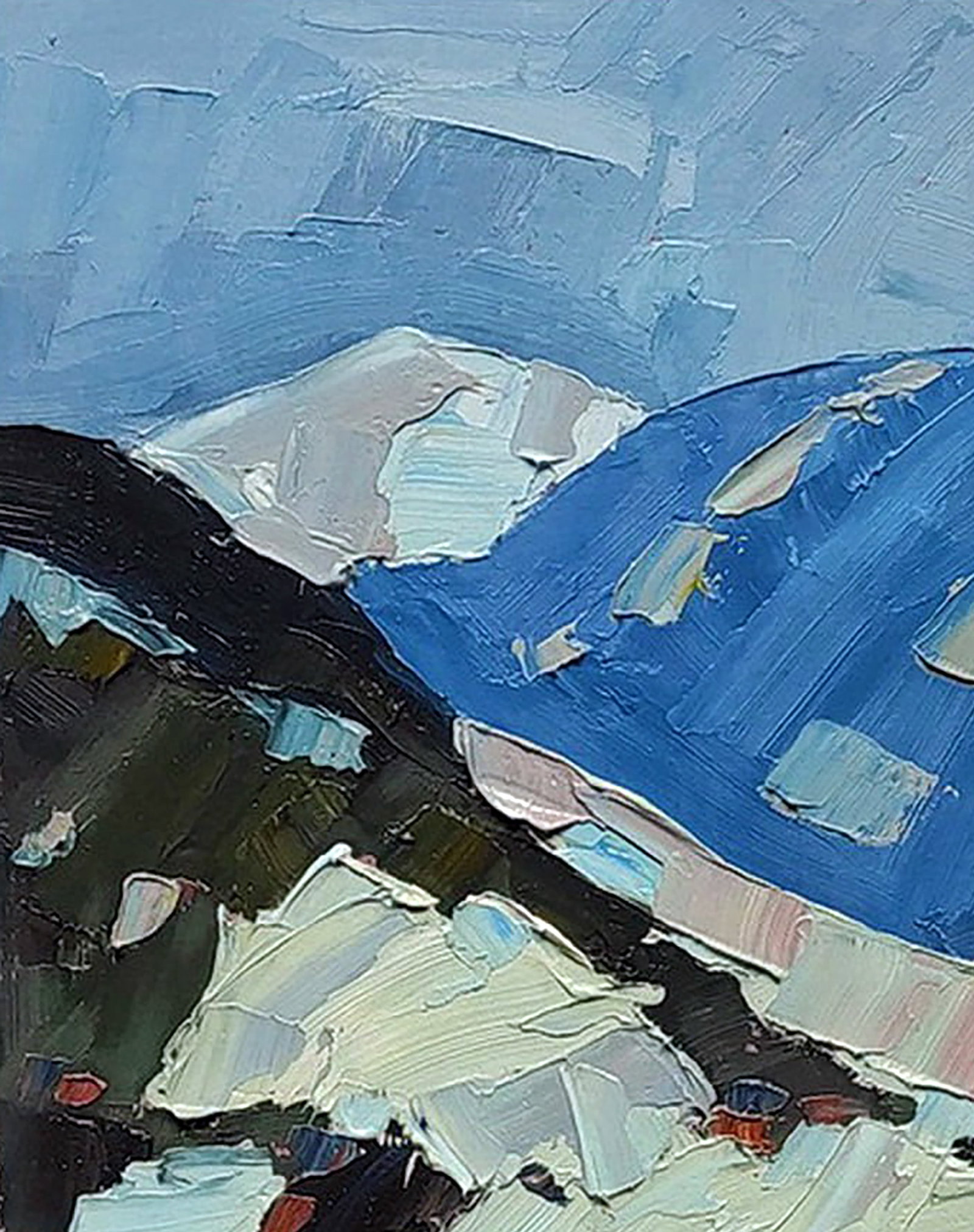 Oil painting Early spring Yaroslav Savchyn - 2