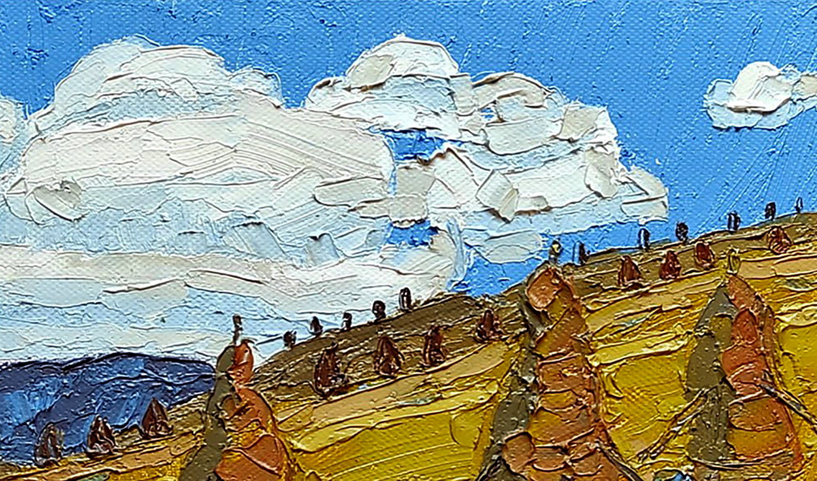 Oil painting Rural motif Yaroslav Savchyn - 2