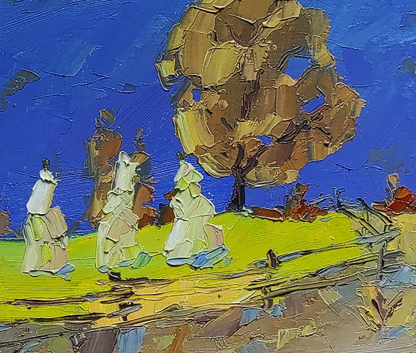 Oil painting Haymaker Yaroslav Savchyn - 5