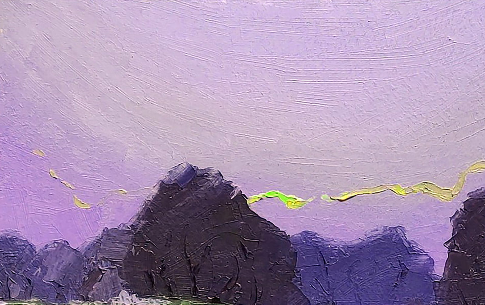 Oil painting Silence Yaroslav Savchyn - 2