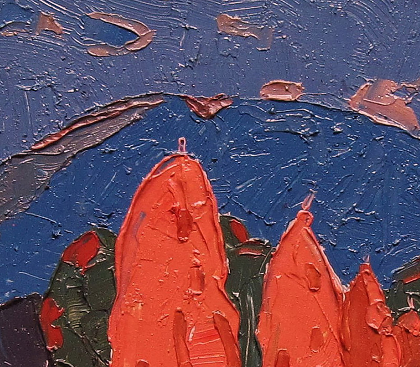 Oil painting Evening Yaroslav Savchyn - 2