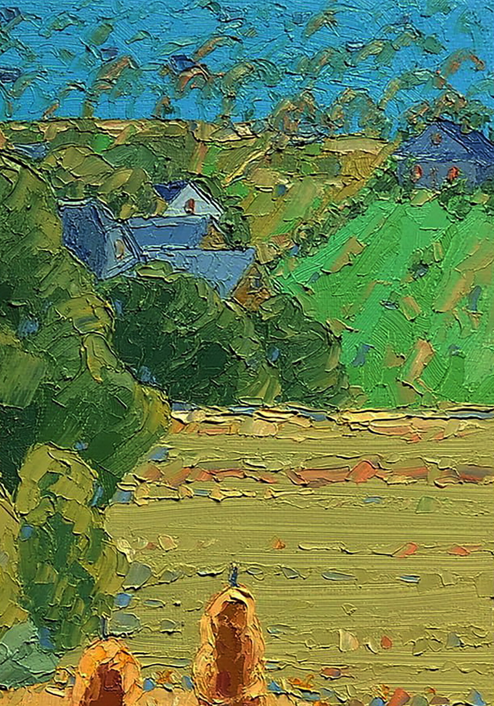 Oil painting On the wings of summer Yaroslav Savchyn - 3