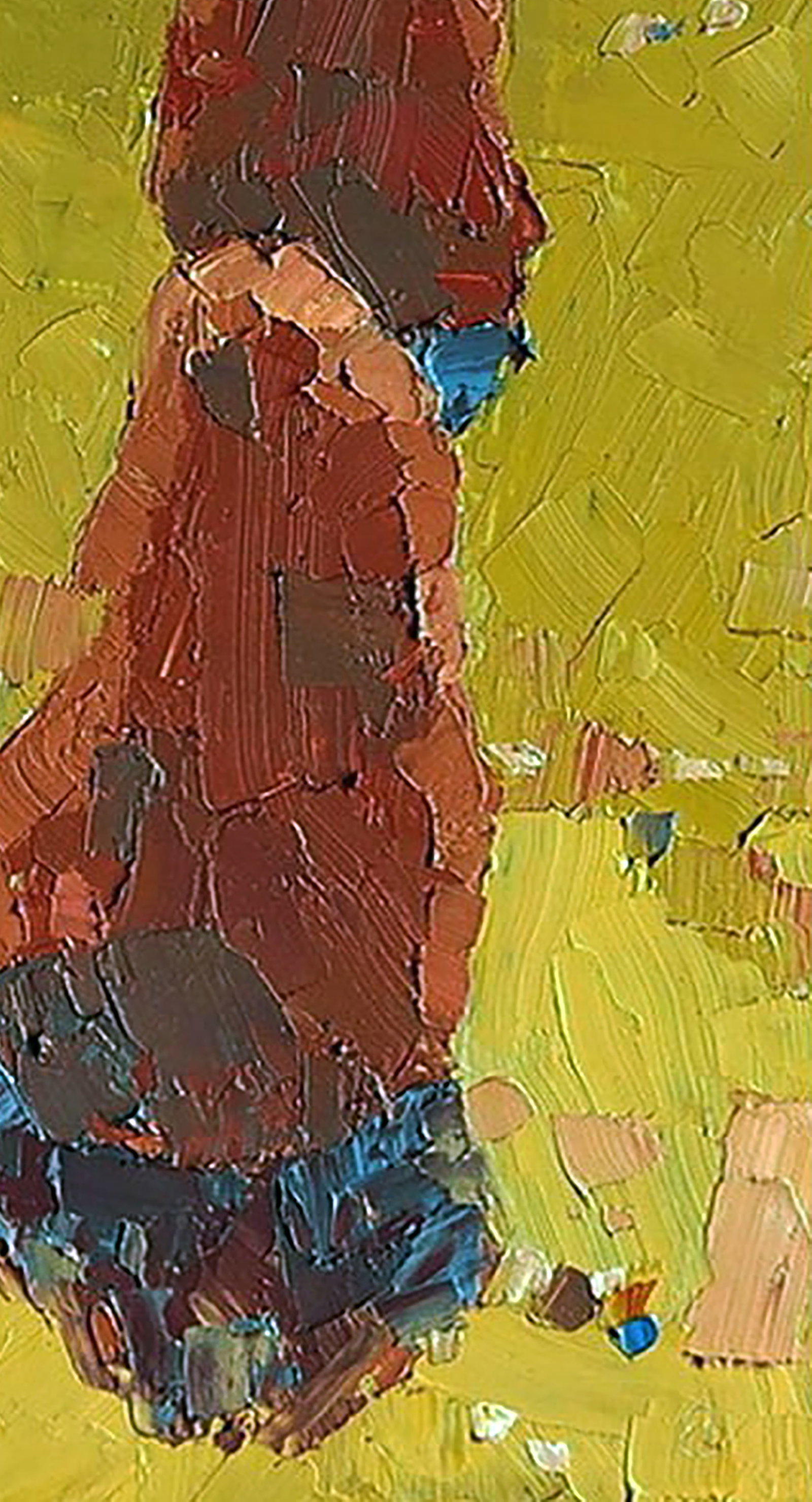 Oil painting Sunny mowing Yaroslav Savchyn - 5