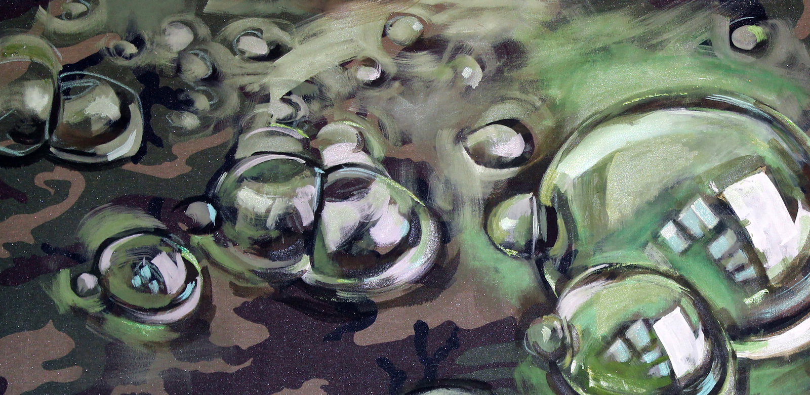 Oil painting Bubbles Ed Potapenkov - 2