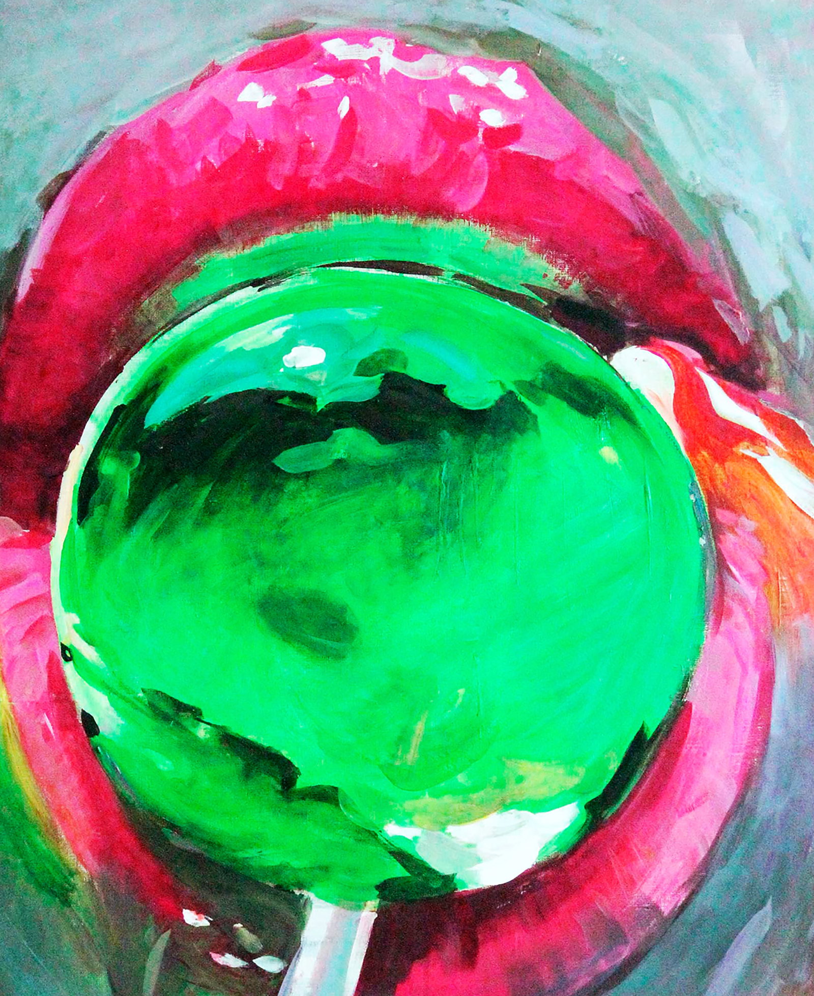 Oil painting Chupa-chups Ed Potapenkov - 3