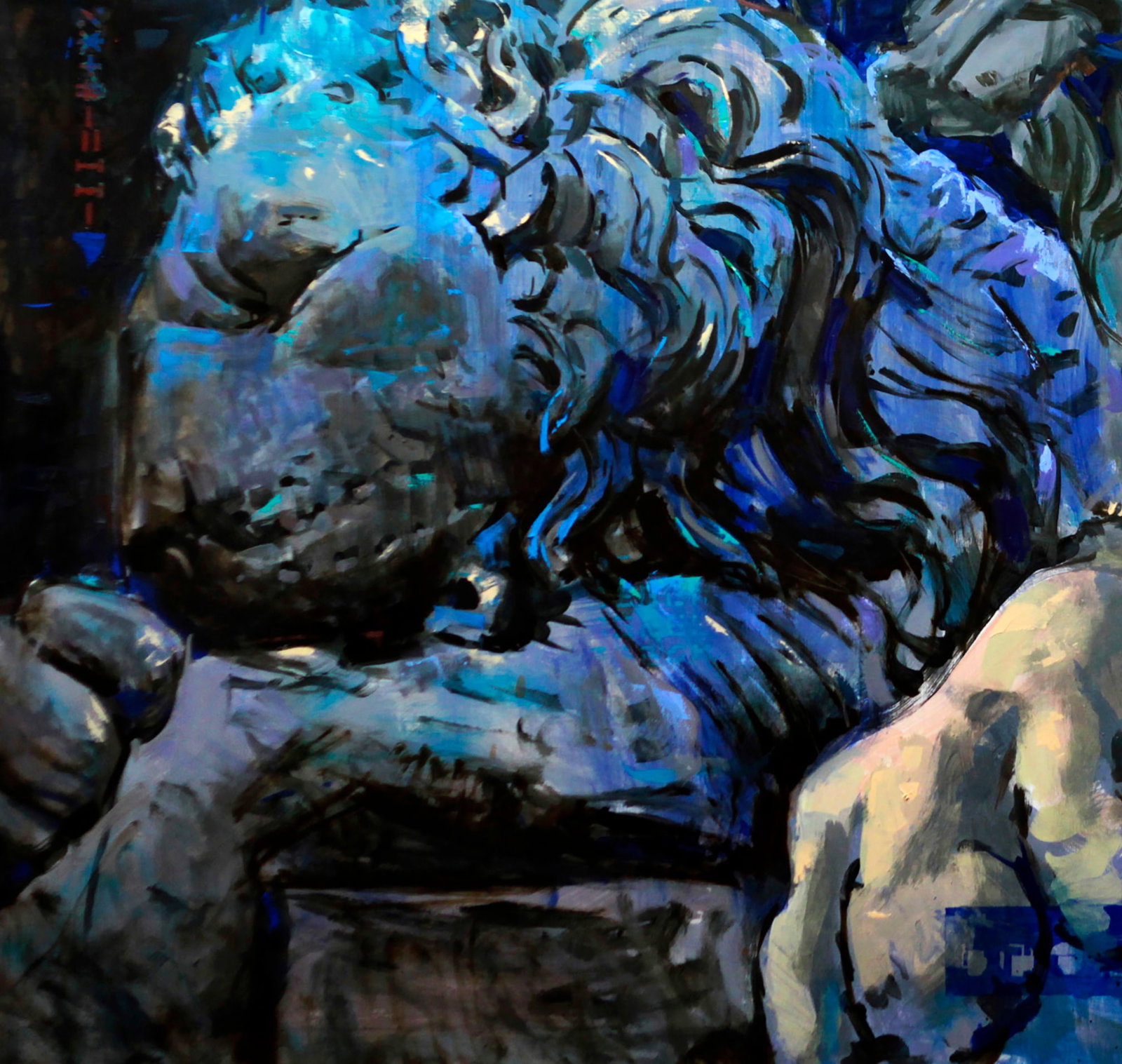 Oil painting Guards Ed Potapenkov - 4