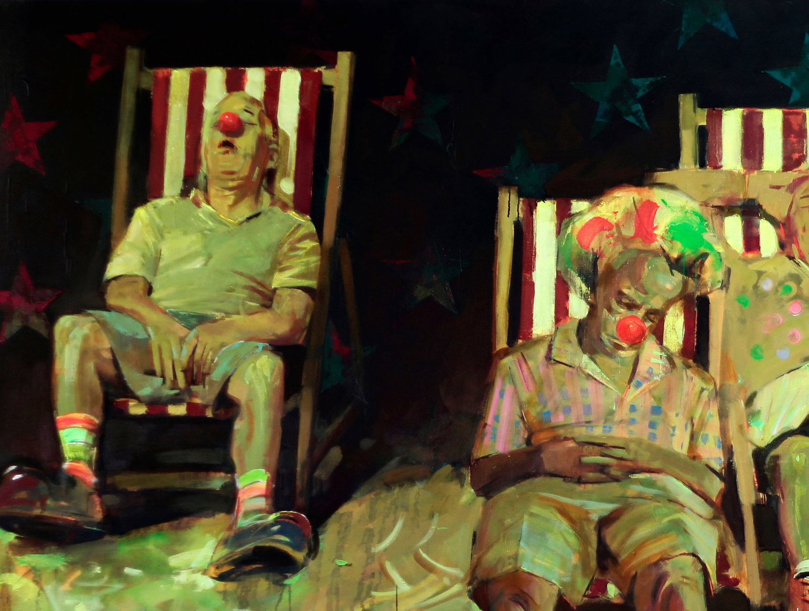 Oil painting Happy time Ed Potapenkov - 2