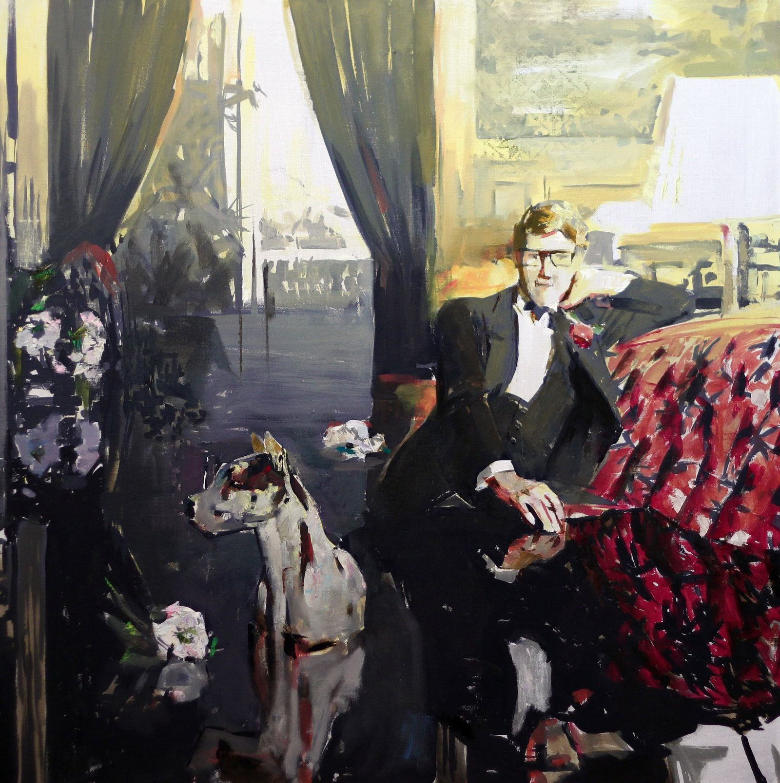 Oil painting LORAN Ed Potapenkov: Title: Oil painting LORAN Ed Potapenkov Description: 25POTAP Painter: Ed Potapenkov Size: 100x100 cm/39.37x39.37 inches Components: oil, canvas Original painting CONDITION: excellent ARTIST: 