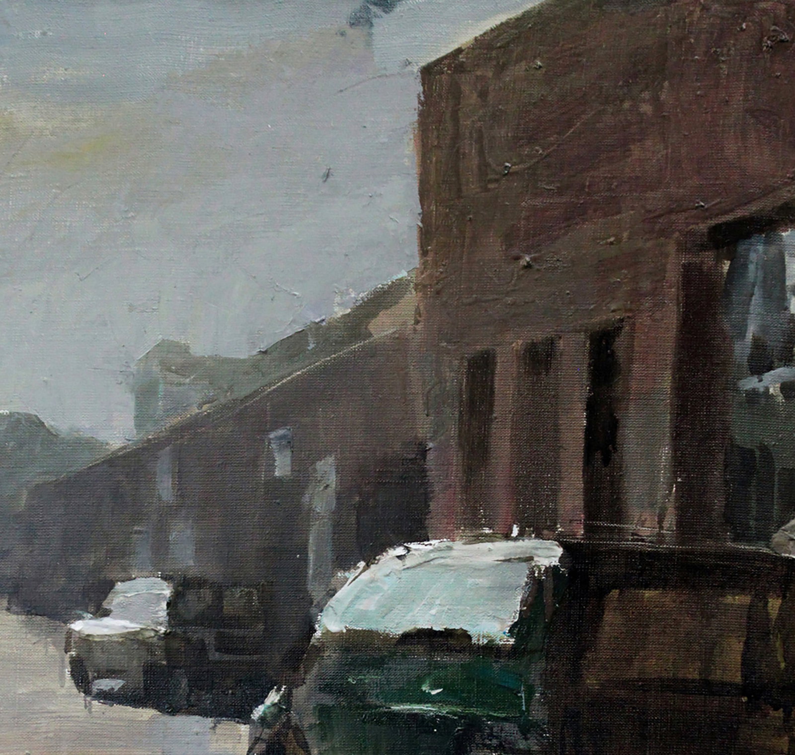 Oil painting Street Ed Potapenkov - 3