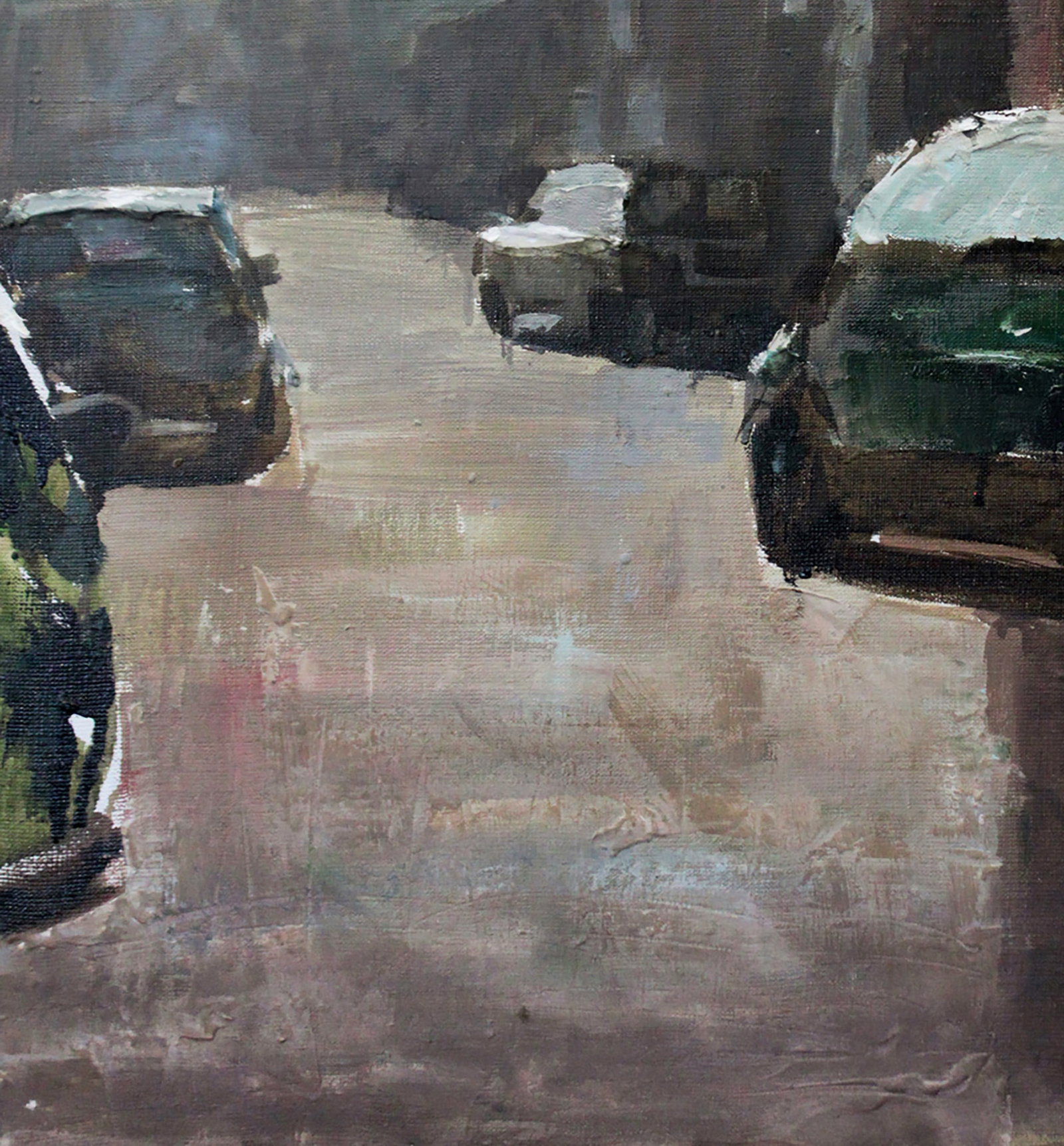 Oil painting Street Ed Potapenkov - 4