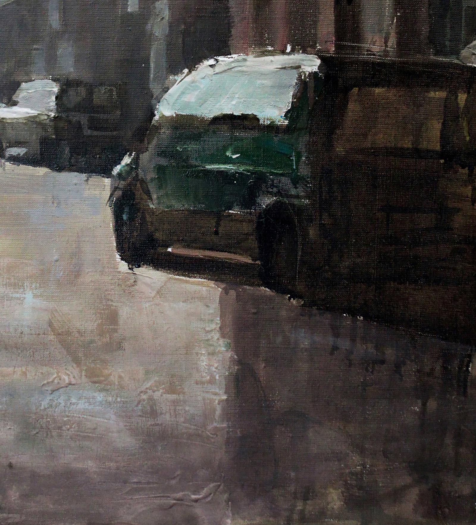 Oil painting Street Ed Potapenkov - 5