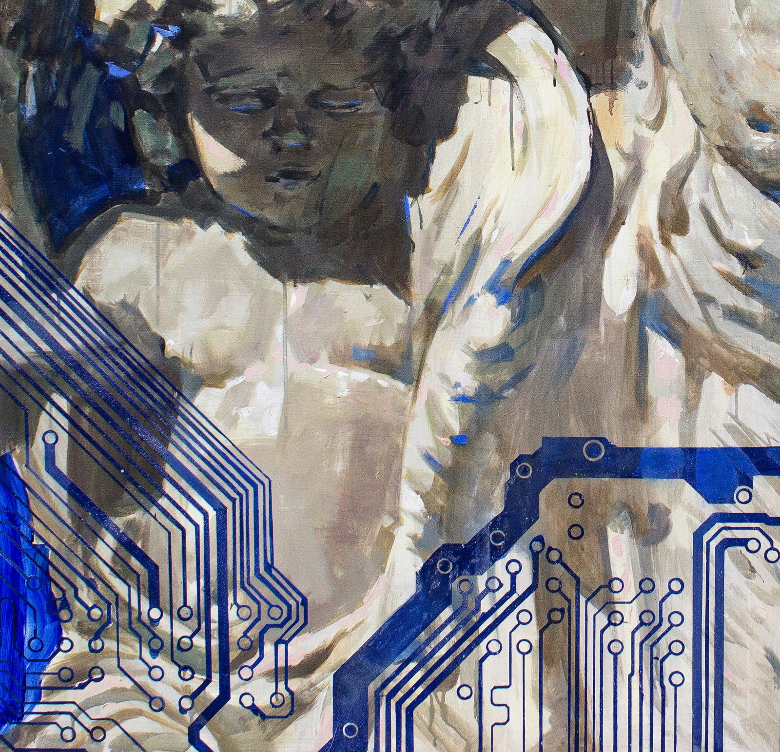 Oil painting System angels Ed Potapenkov - 4