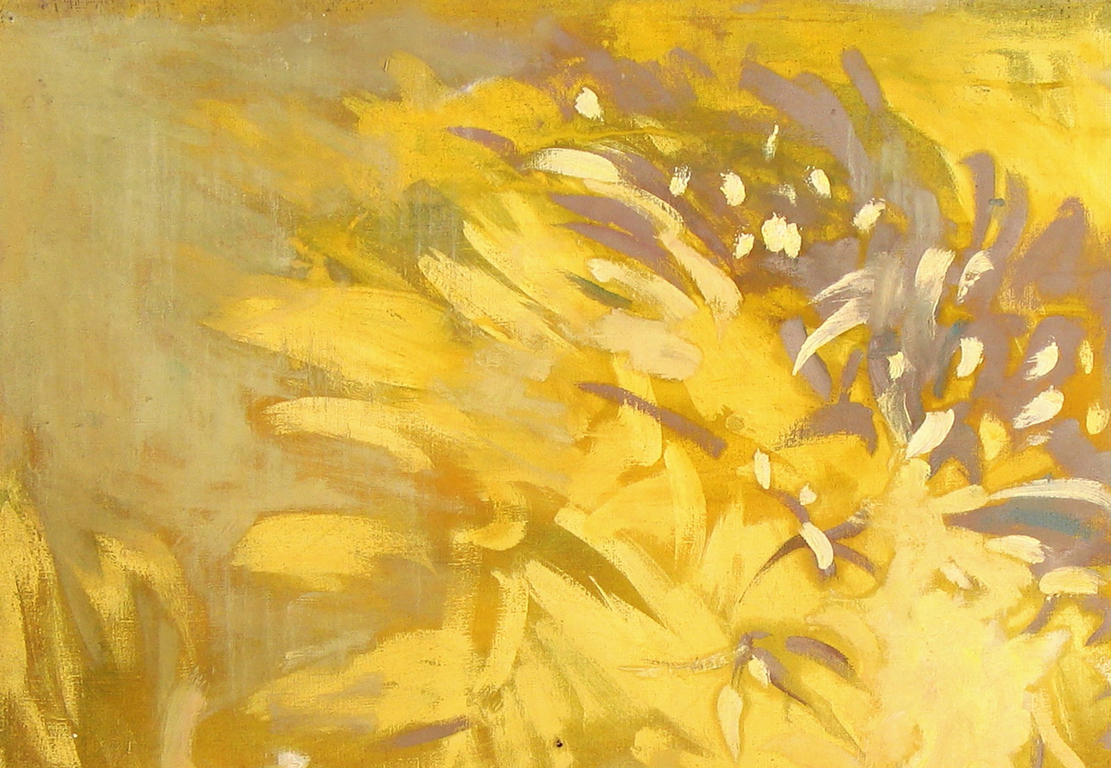 Oil painting Yellow Ed Potapenkov - 2