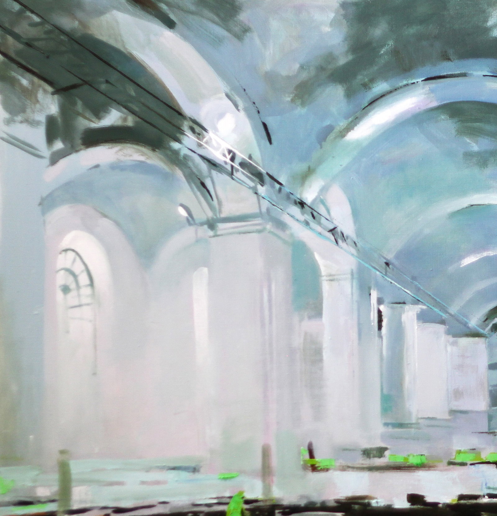 Oil painting Arsenal Ed Potapenkov - 2