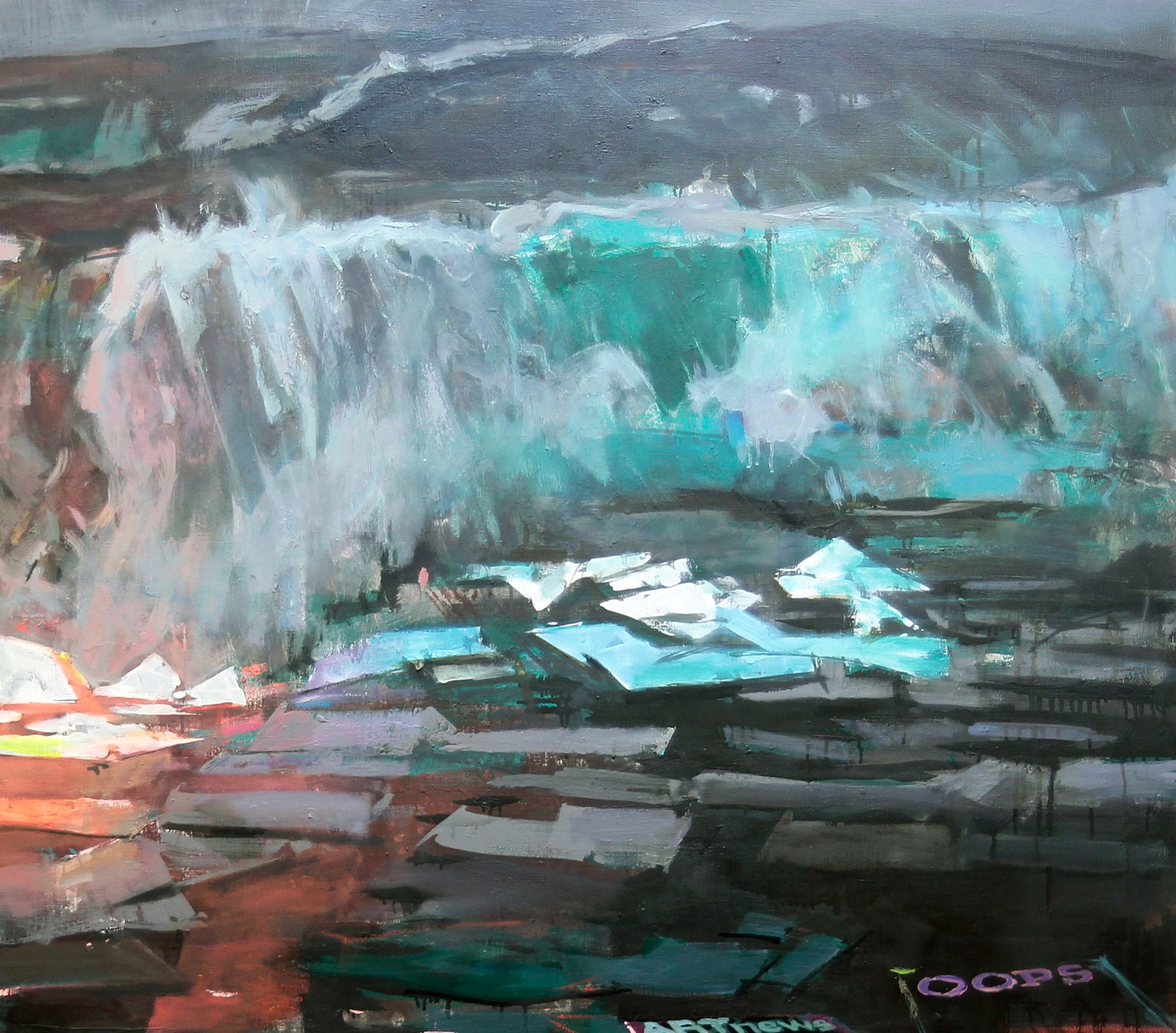 Oil painting Wave Ed Potapenkov - 3