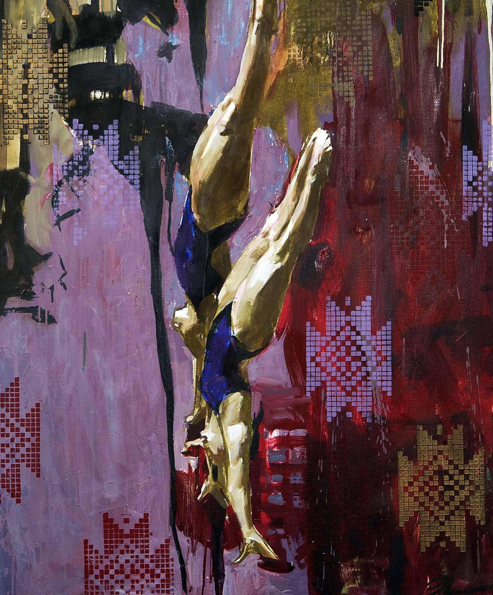 Oil painting Gravity Ed Potapenkov - 5