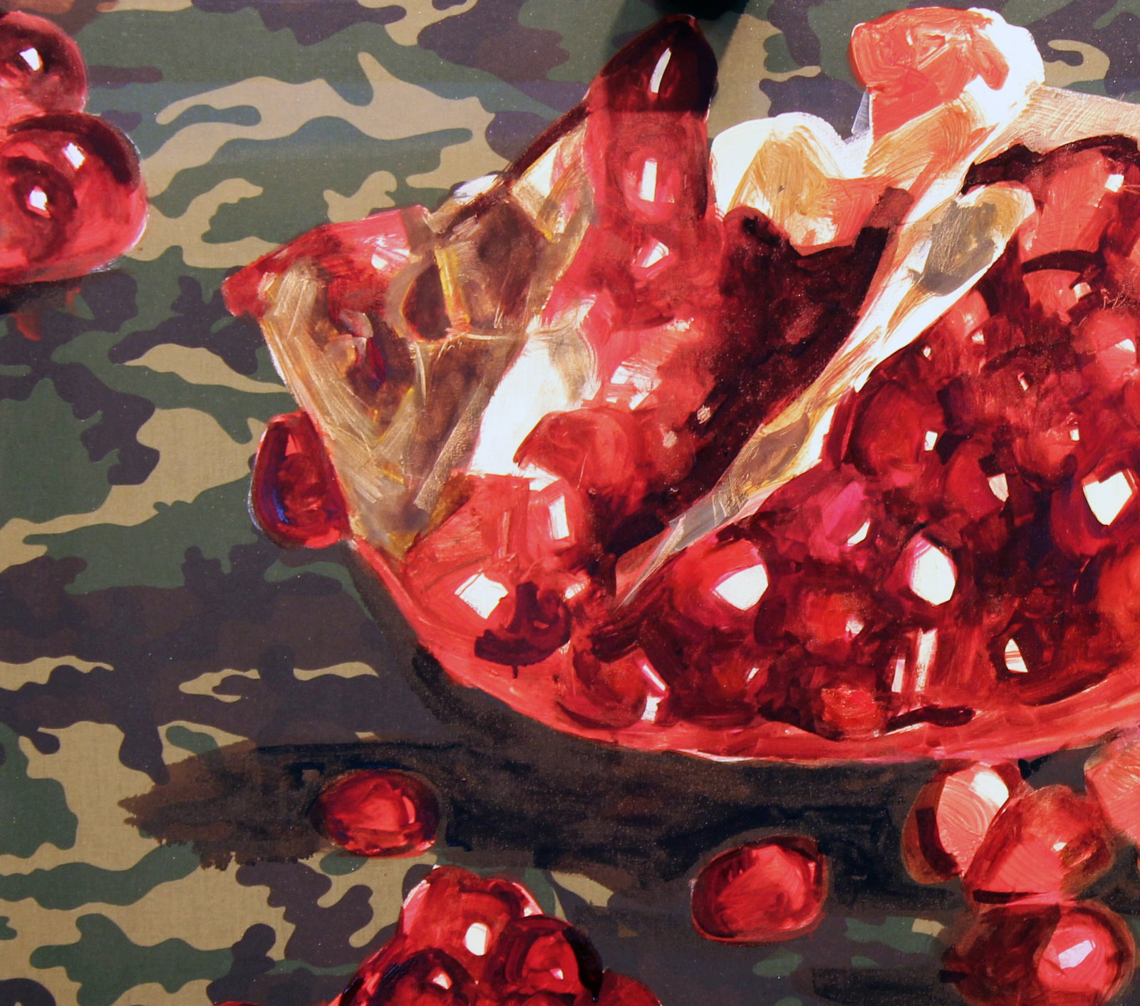 Oil painting Pomegranate fruit Ed Potapenkov - 2