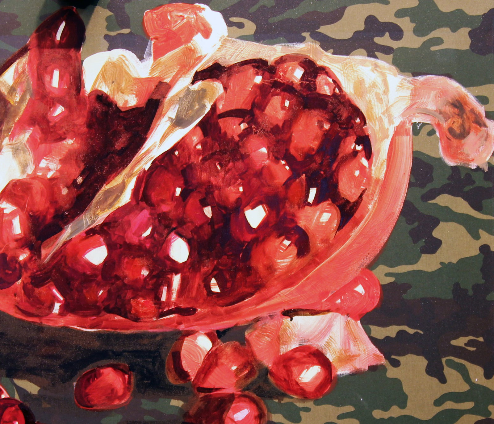 Oil painting Pomegranate fruit Ed Potapenkov - 3